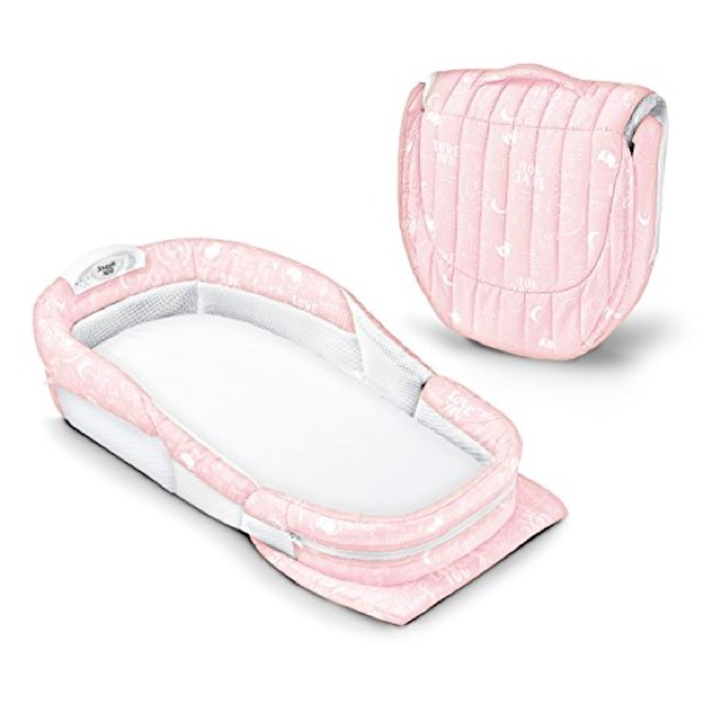 Baby Delight Snuggle Nest Portable Infant Lounger with sheet